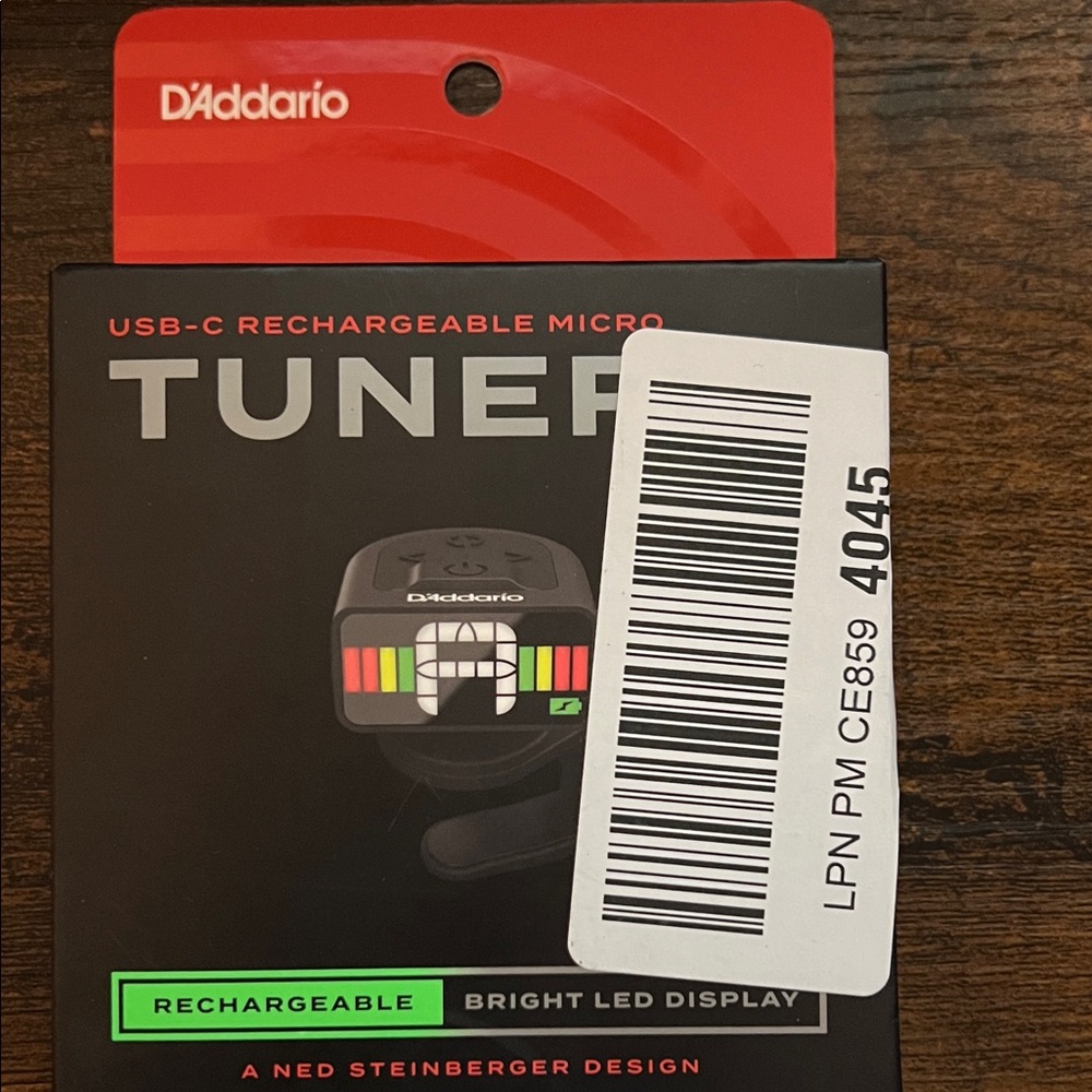 Rechargeable USB-C Micro Tuner — Black